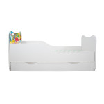 Detská posteľ Top Beds Happy Kitty 140x70 Princezná so zásuvkou